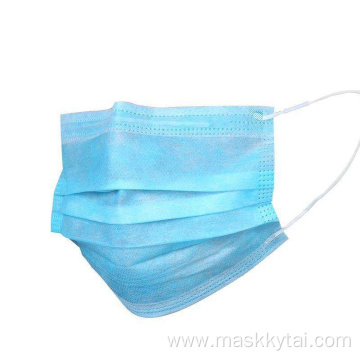 Disposable Earloop Face Mask 3-layer Filter Protective Mask